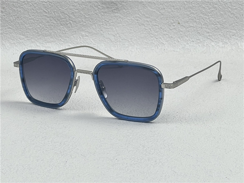fashion design man sunglasses 006 square frames vintage style uv 400 protective outdoor eyewear with case