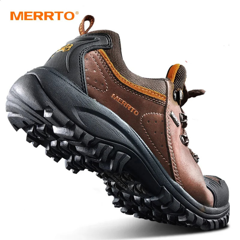 Cowhide Outdoor Men Hiking Shoes Trekking Hunting women Tourism Mountain Breathable Climbing Sneakers Tactical boots 260618