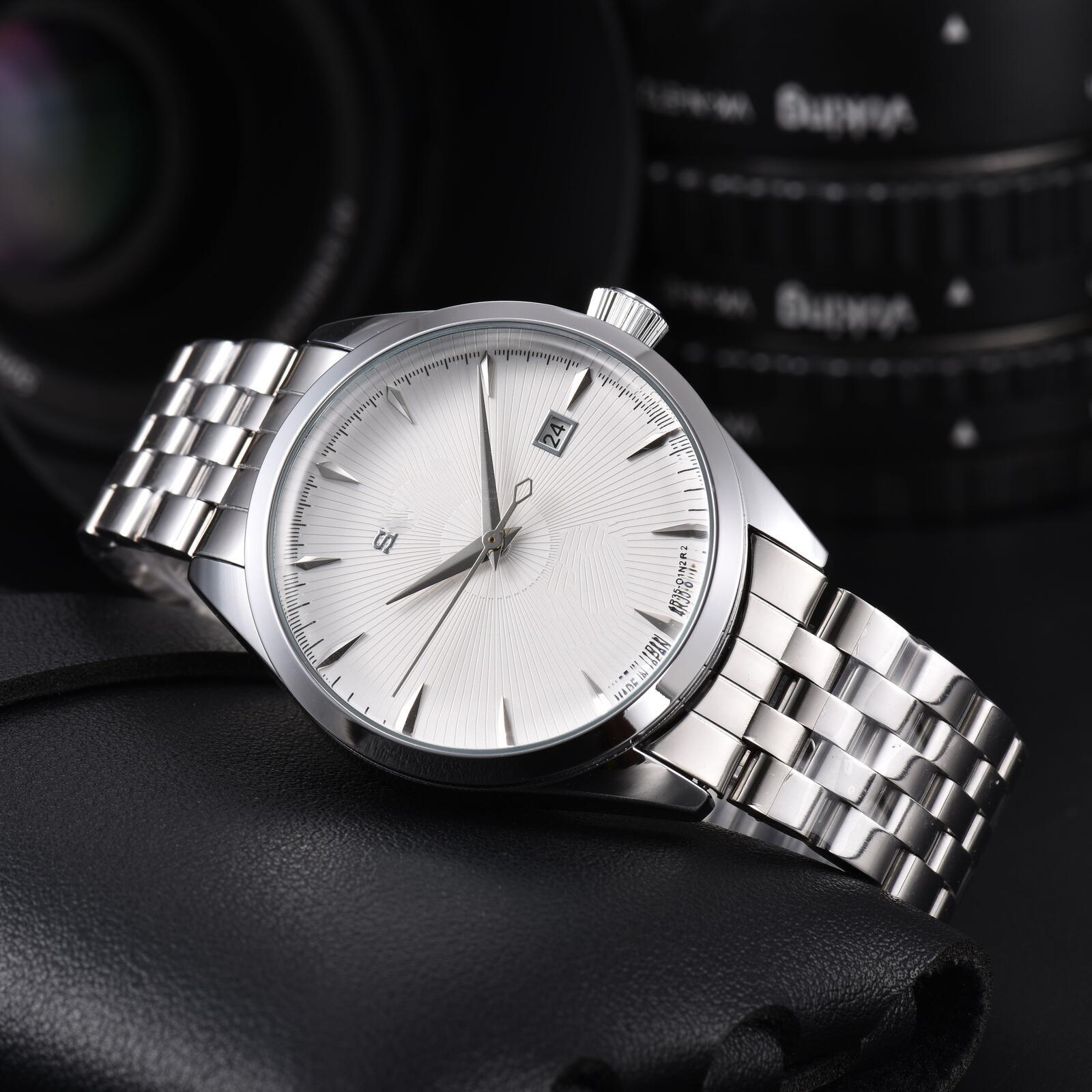 seikowatches man New Men's Quartz time clock Calendar Simple Fashionable Contrasting Color Design Casual Temperament Men's grandseiko watc