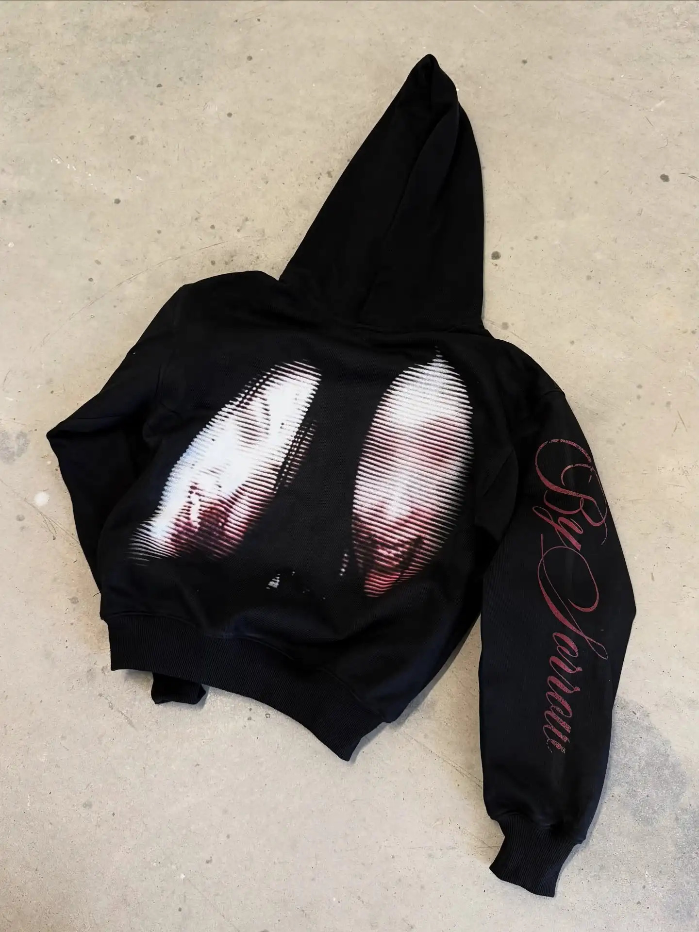 Harajuku Y2k Casual Uncanny Beauty Hoodies Women Grunge Streetwear Sweatshirt Tops Oversized Hoodie Goth Tracksuit Men Clothing 260624