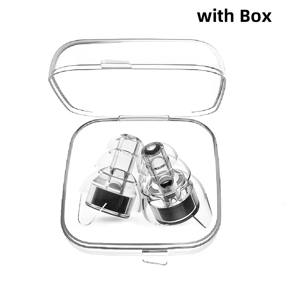 HUAK Reusable Silicone Ear Plugs Noise Reduction Sleeping Swimming Earplug Noise Filtering Earplug Soft Comfortable Fit Ear Buds 260624