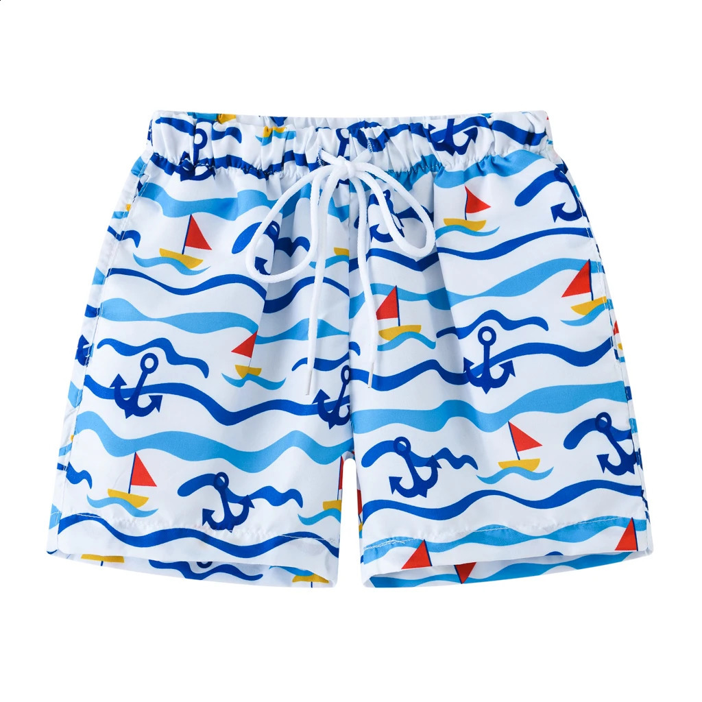 Summer 2-10 year old childrens beach vacation shorts fashionable multi-color beach shorts for boys and girls260625