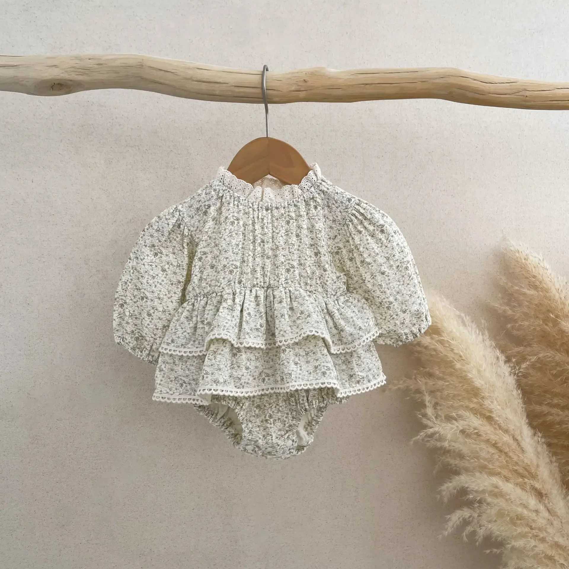 4339 Baby Romper Skirt Spring and Autumn Korean Hot Sale Baby Girls One Piece Clothes Princess Dress Y2606256QI7