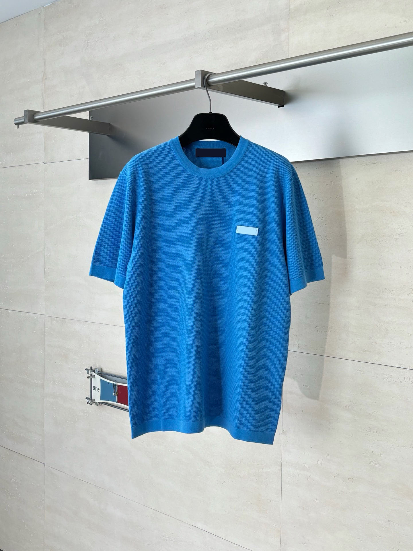Men's Plus Tees & Polos Round neck embroidered and printed polar style summer wear with street pure cotton t-shirts 45y