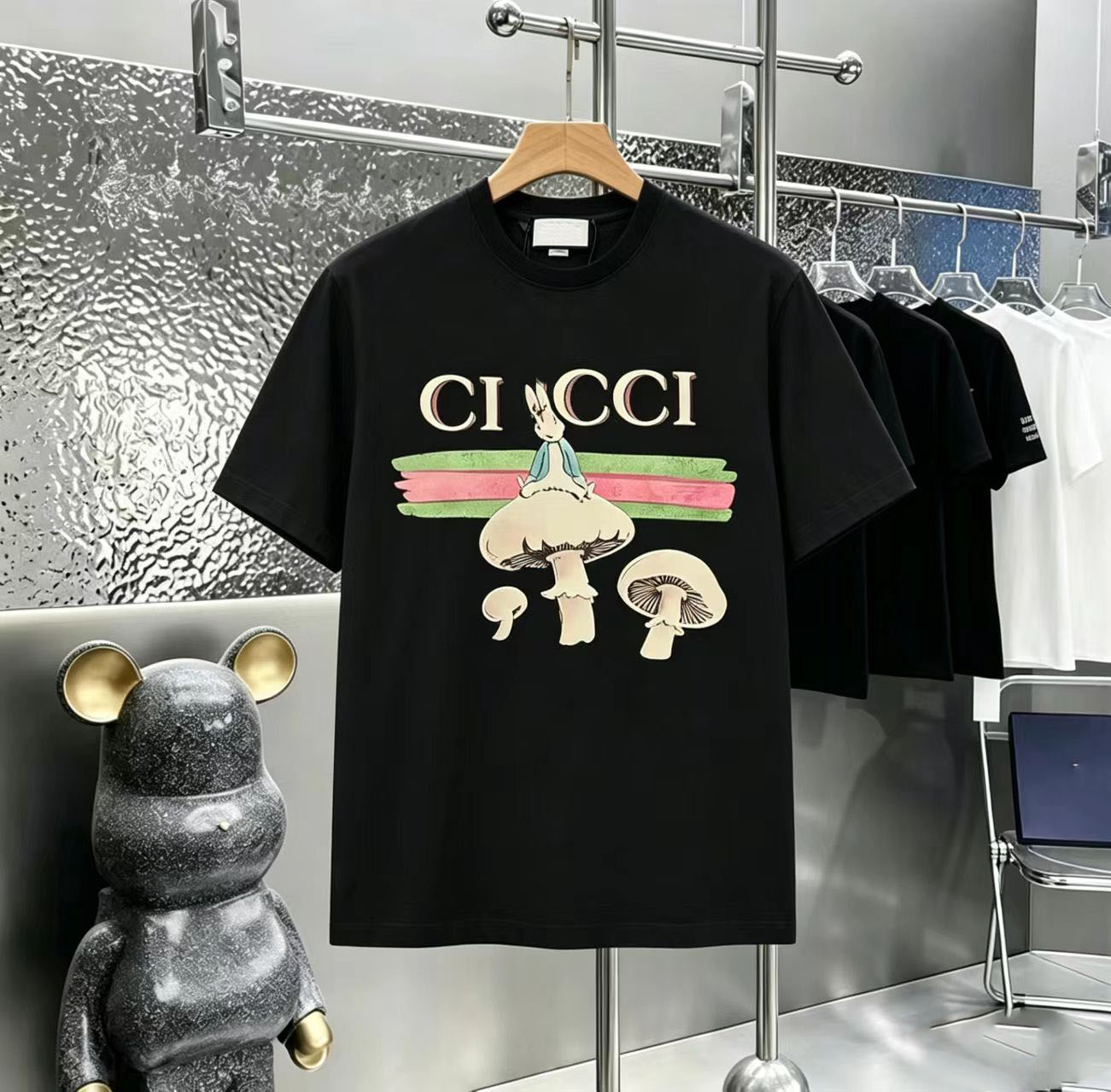 Mens T-Shirts Designer T-shirt Casual Mens Womens T-shirt Letters printed short sleeve best-selling luxury men clothg Aia size 585