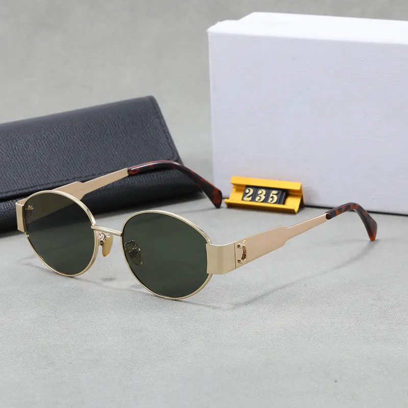 Designer Sunglasses For Women Designer Glasses Ladies Sunglass Metal Full Frame Mirror Woman With Box High Quality-image-993170663