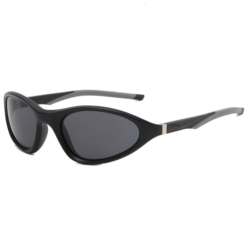 New Oval Outdoor Sports Glasses Fashion Trend Cycling Driving Sunglasses For Men