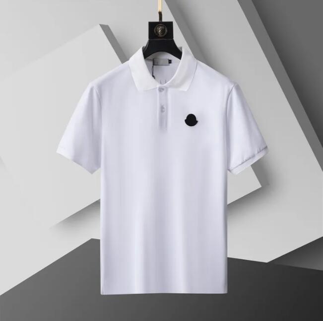 Mens polo Crew Neck designer t High quality Summer monlearly shirts Luxury Brand Breathable tshirt fashion Polos shirt-image-1112070333