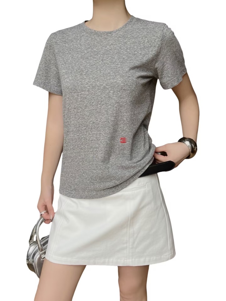 Women's Lace Back Casual T-Shirt Summer O-Neck Short Sleeve Solid Color Hollow Out Patchwork Elegant Ladies Daily Tee Tops