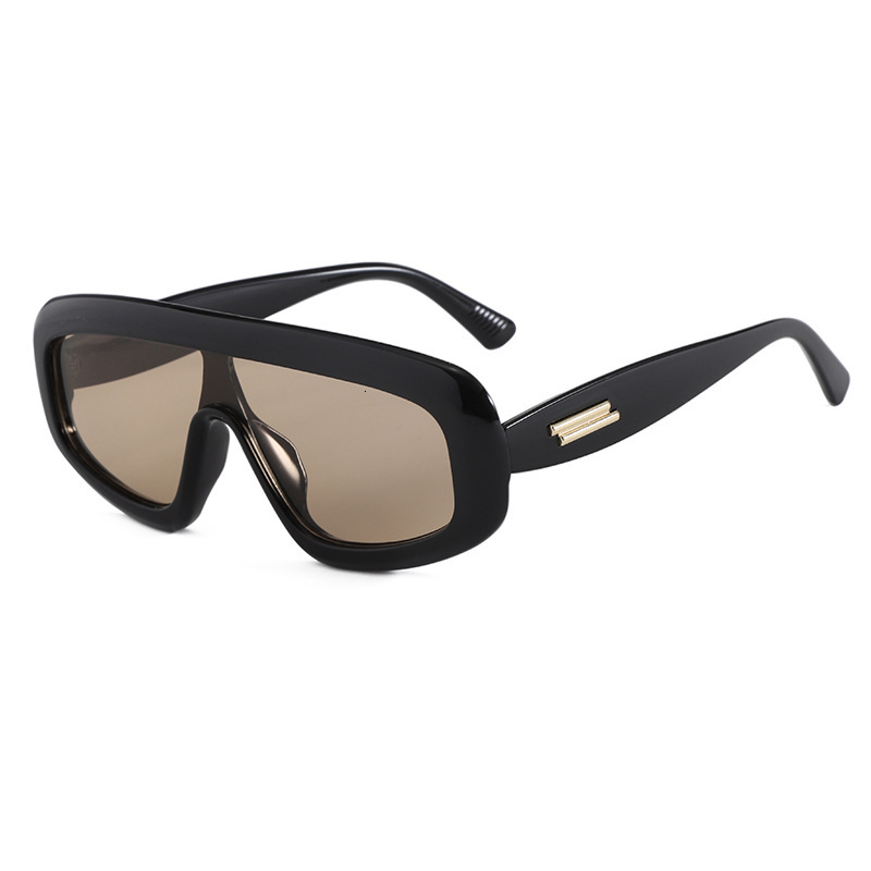 20 New Model Large Frame Outdoor One-Piece Cycling Windproof Goggles Men's Punk Style High-End Sunglasses Women's