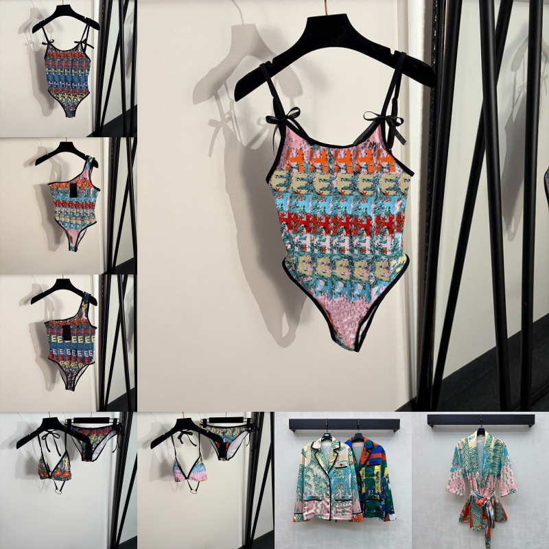 Costumi da bagno di lusso per feste in piscina al mare per donne Camicette da resort sulla spiaggia Abito elegante con gilet da viaggio da donna aff