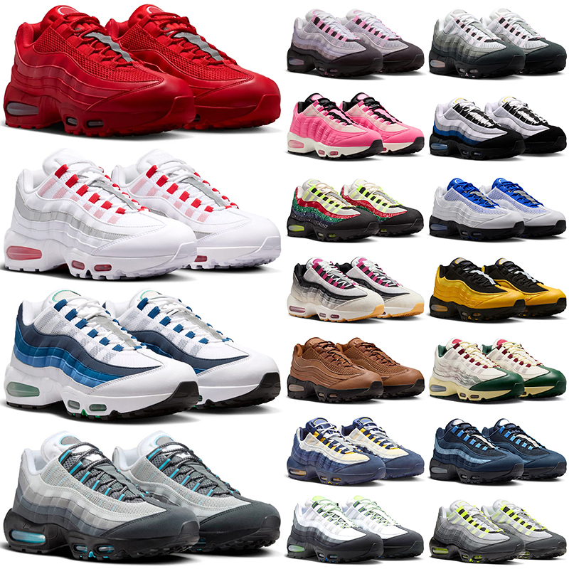 with box 95 95s designer running shoes for men women stylish sneakers durable sports outsoor sneakers triple black white navy blue red d h gate