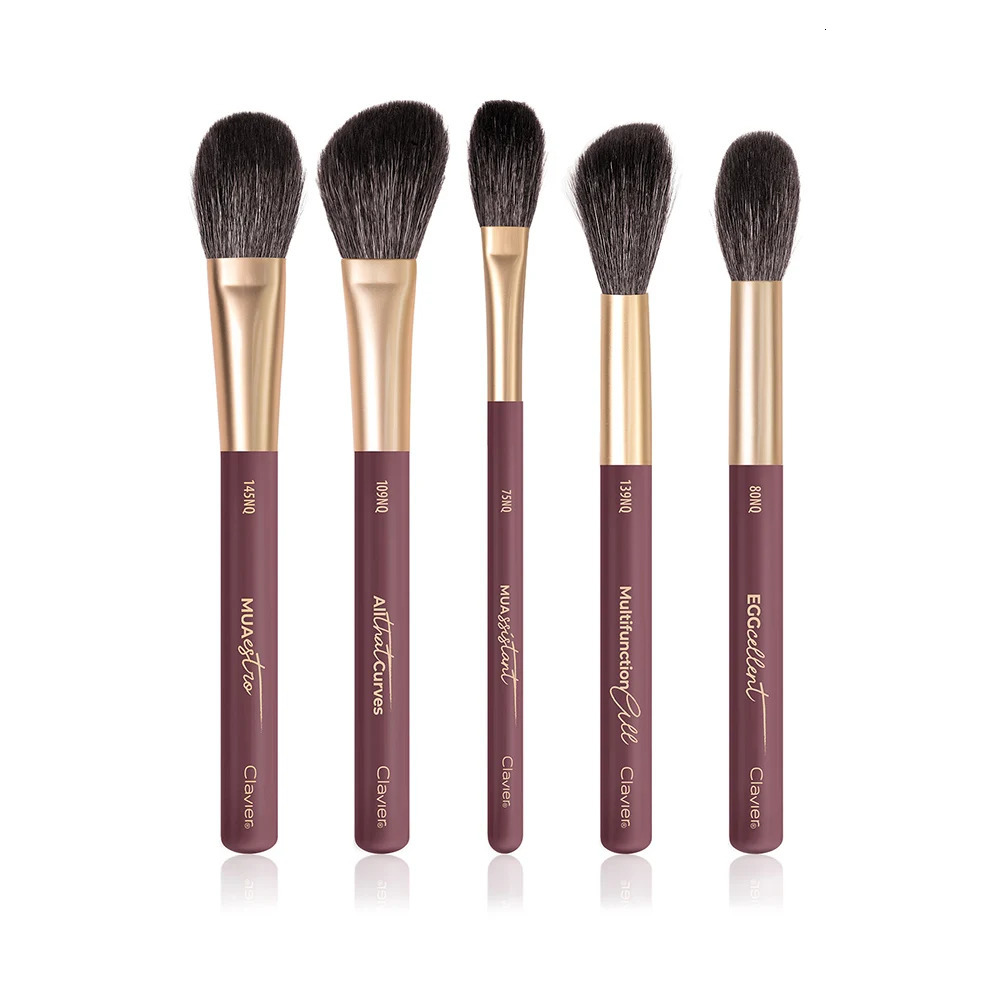 Clavier NatureMore II Makeup Brush Eye Shadow Foundation Cosmetic Brushes Beauty Soft High-quality Bristles Make Up Tools 260623