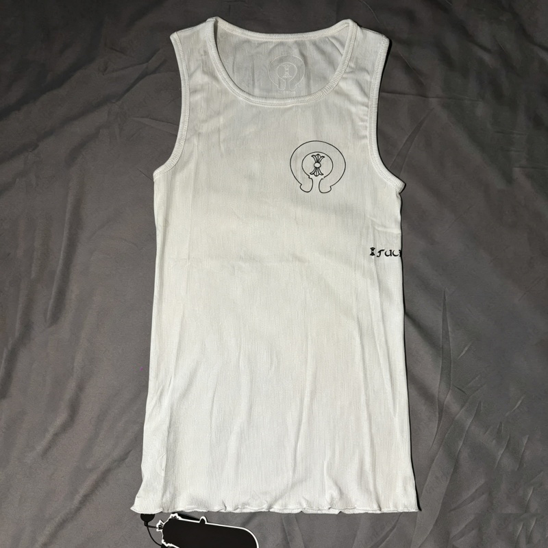 Ribbed Sleeveless Tank Top designer luxury Vintage Gothic Letter Horseshoe Print Slim Casual Vest Streetwear Ribbed Knit Tank Top