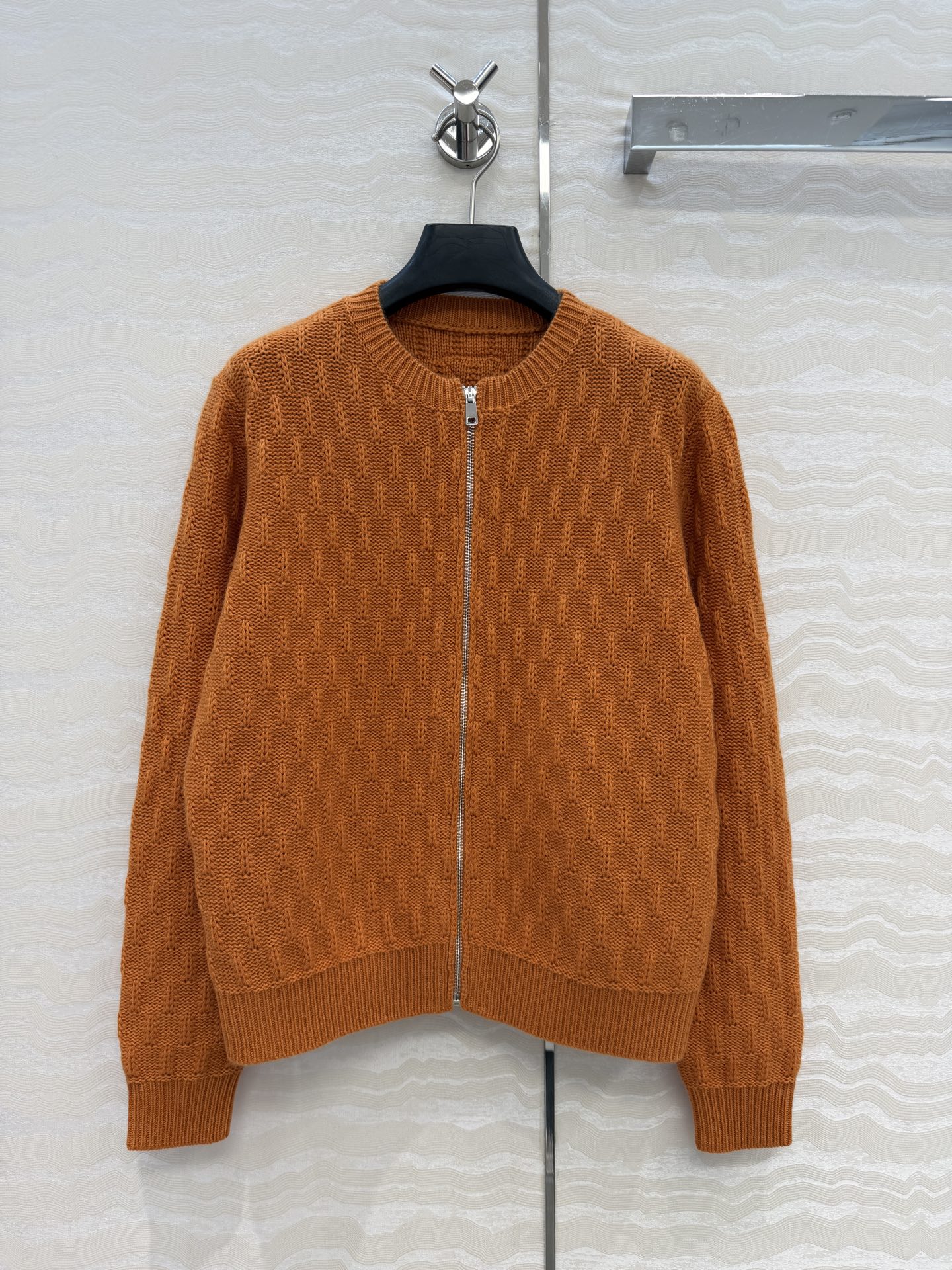Milan Runway Women's Knits 2026 New Autumn O Neck Fashion Designer Tees Brand Same Style Tops 0625-9