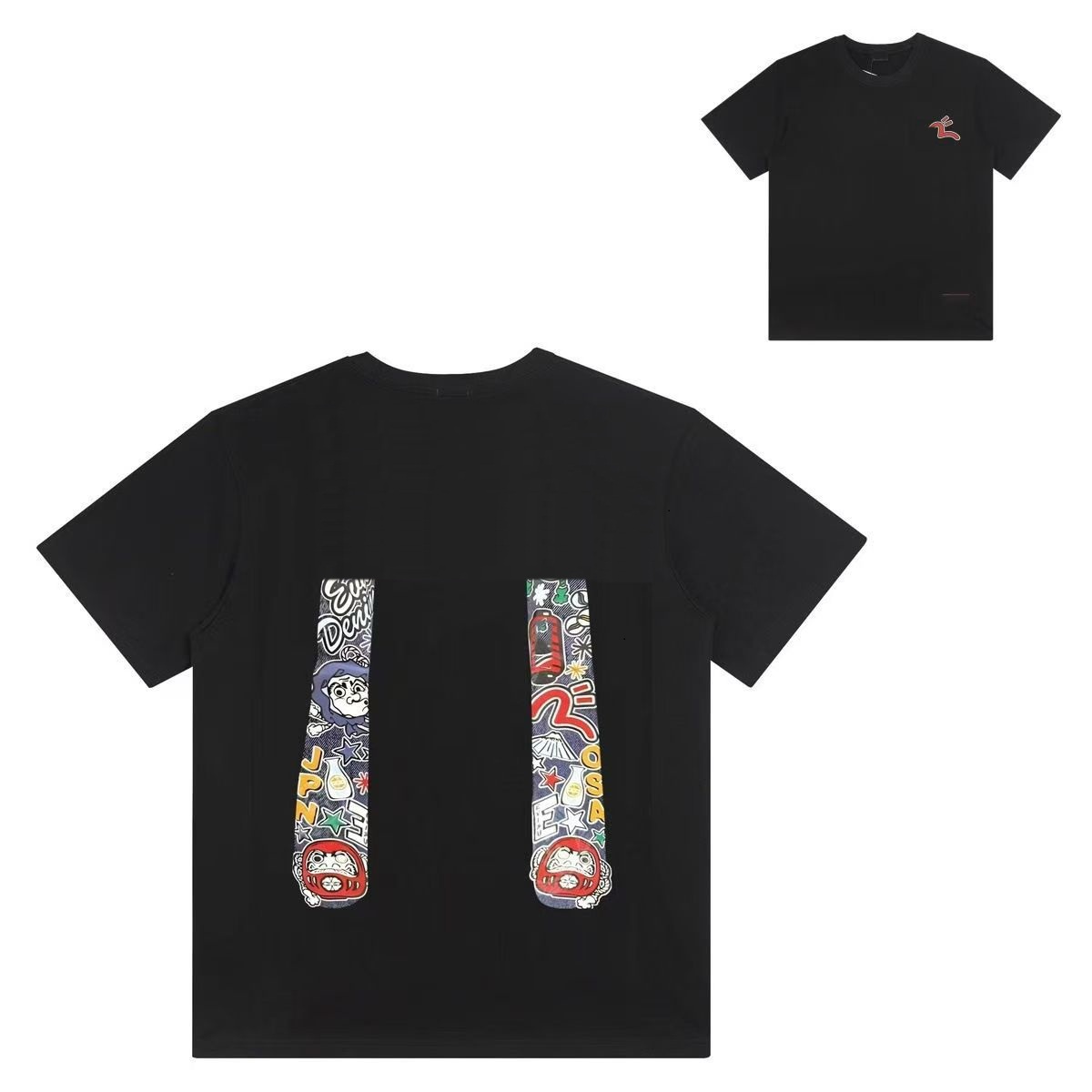 Hot Luxury Designer Mens Clothing Tshirts Breathable God Of Fortune Tee Shirt Graphic Short Sleeve Crewneck Shirts Harajuku Cotton Printed Animal Me