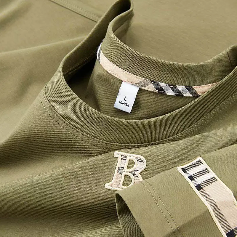 Men's Designer T-Shirt with 3D Letter Printing Design Technique High-Quality Cotton Material Summer Essential Round-neck Short-Sleeved