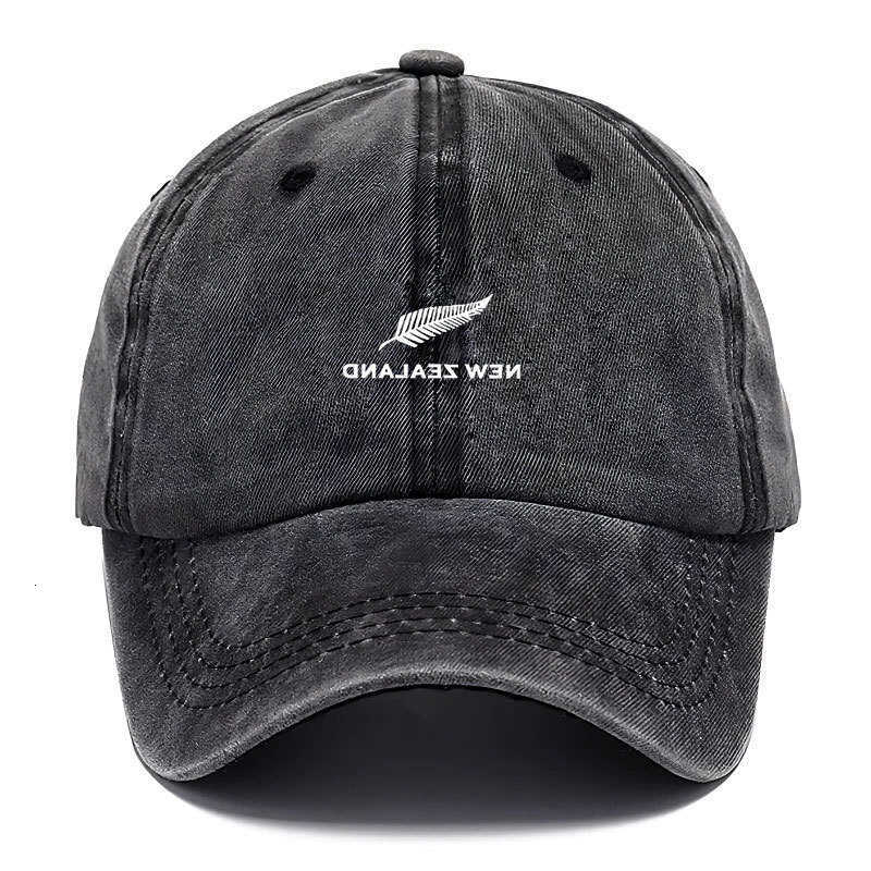 Travel for Unisex Outdoor Hat Dad Hat Adventure Vintage Washed Cotton Feather Streetwear Style New Zealand Theme Distressed M260626