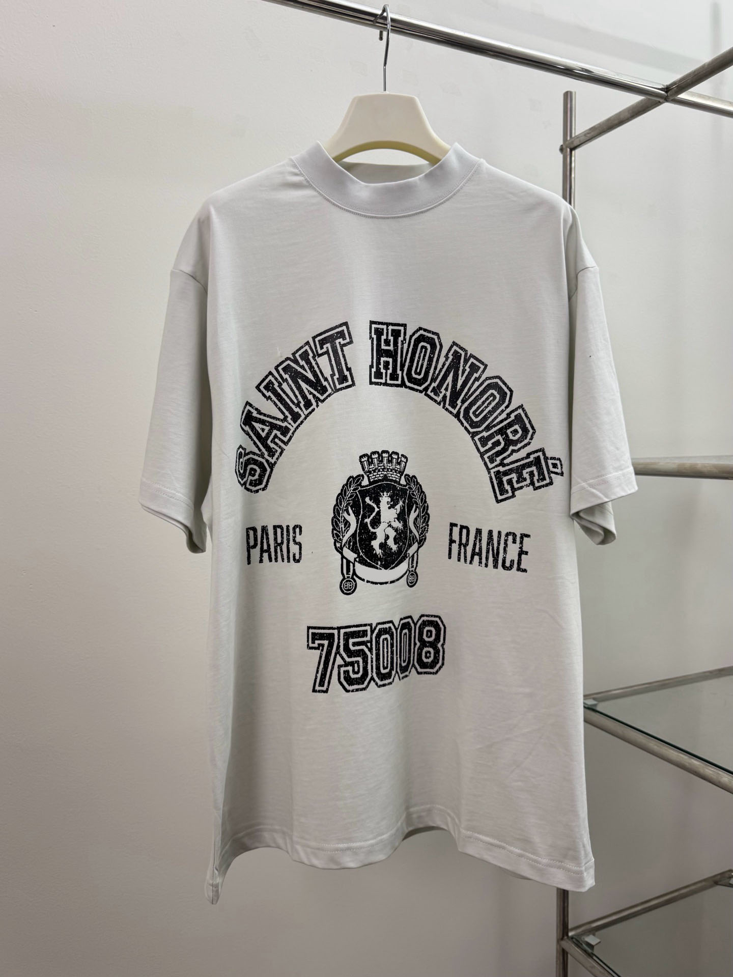 Men's Plus Tees & Polos Round neck embroidered and printed polar style summer wear with street pure cotton cyy9642 e02