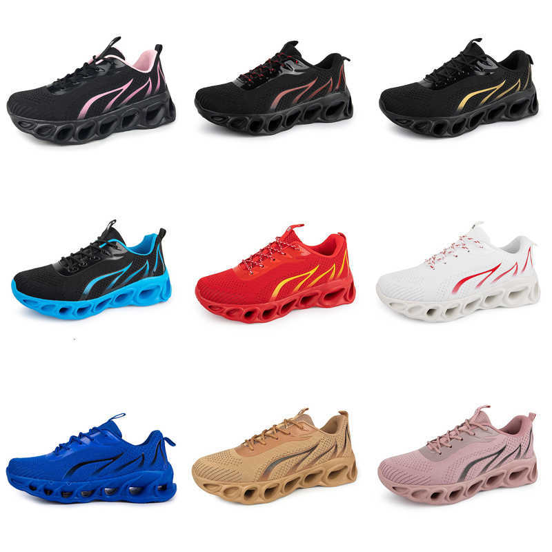 men running shoes GAI women Five yellow green navy pink blue light purple red Brown mens trainers sports sneakers