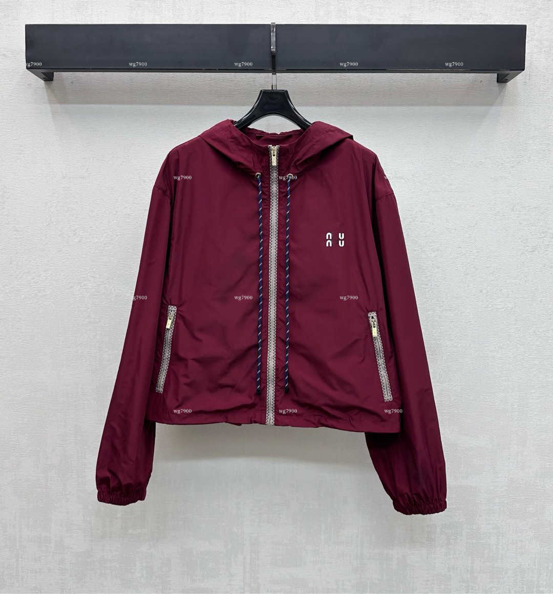 Top hooded women coats Spring and summer lady coat women designer clothes logo printed simple casual jacket A394X08N108