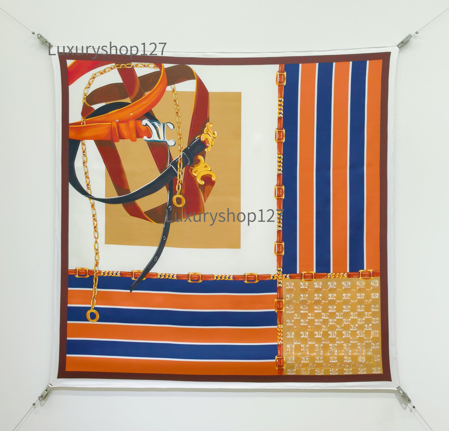 2026 Top 100% silk New Designer Letters Print Floral Silk Scarf double-sided printed fabric 18mm Headband Women Geometric Square Handle Bag 90cm