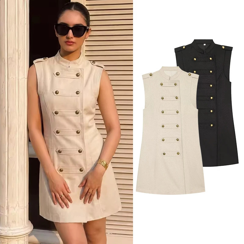 Summer Dress Womens 2026 Fashion Slim Mini Elegant Dresses Street Chic Youth Holiday 260625
