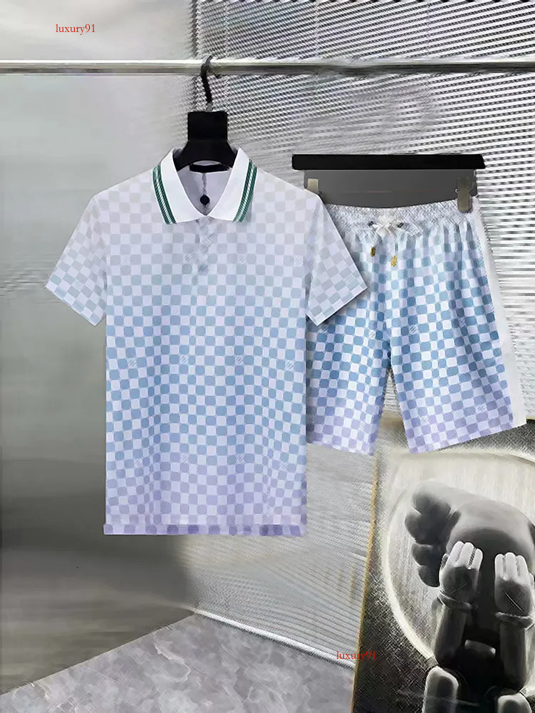 2025 Designer Men Set Top Tracksuits Mens Women Luxury Short Sleeves Shirt Fashion Beach Shorts Summer Suit 15 Kinds Of Choice Size M 3Xl Senior