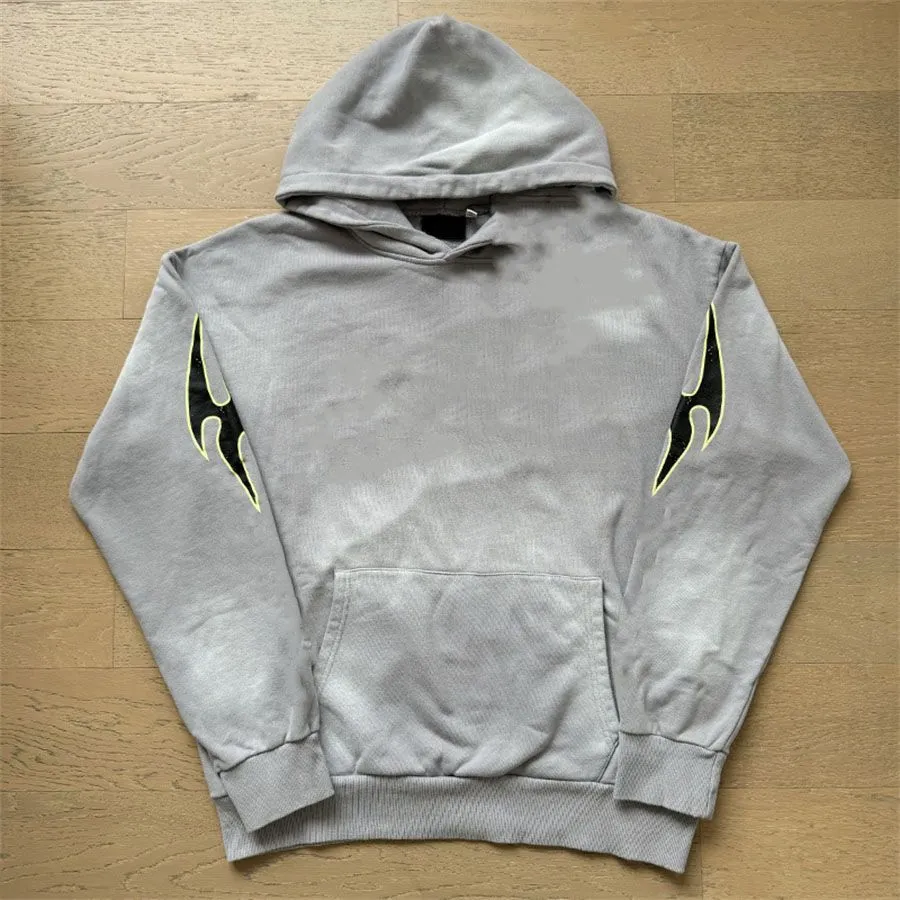 Men's hoodie, designer T-shirt, men's shirt, trendy American printed pullover loose hooded hoodie, outdoor versatile fashionable and comfo