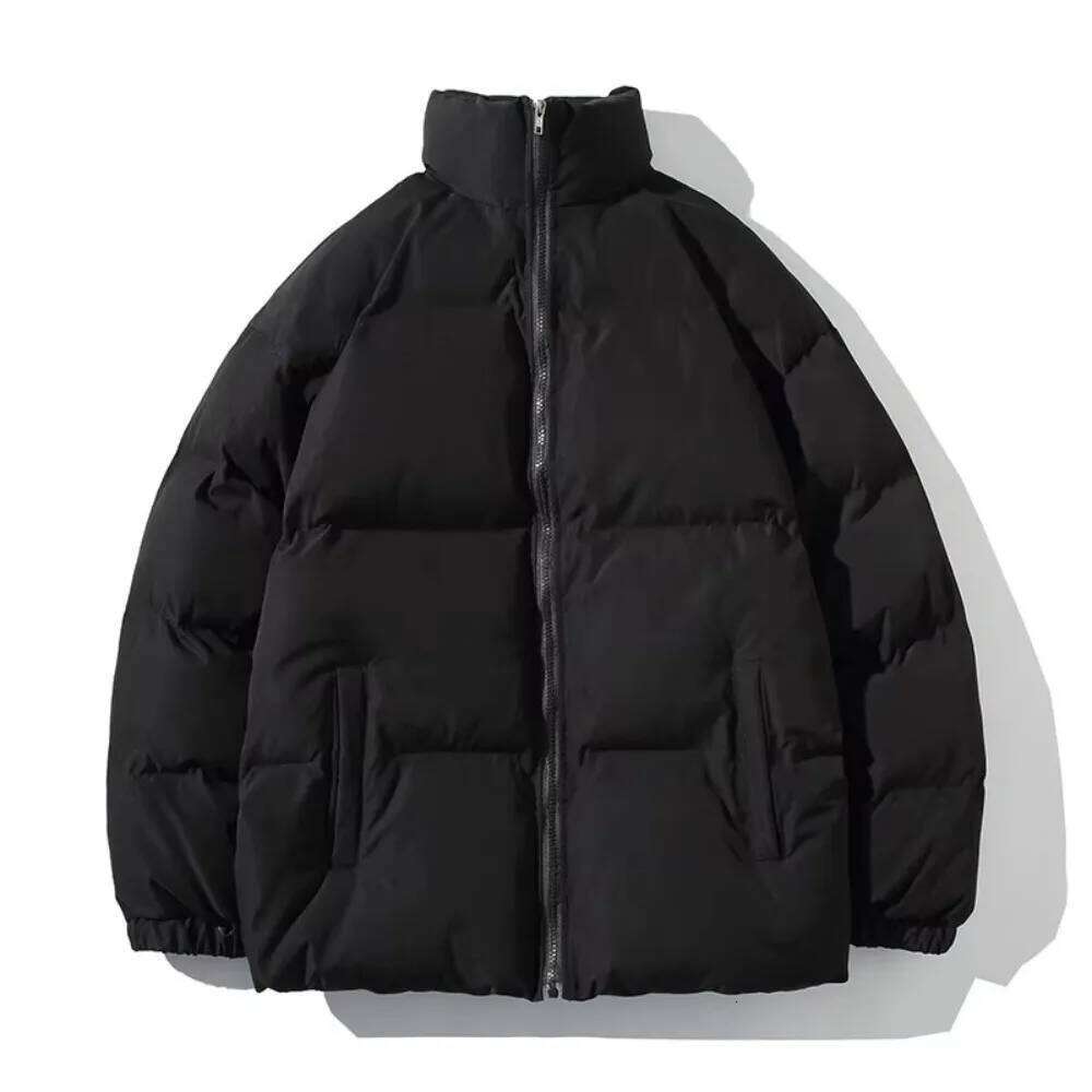 Winter Jacket Men Parkas Thicken Warm Mens Stand Collar Jackets Solid Color Parka Coat Women Fashion New Streetwear J260626