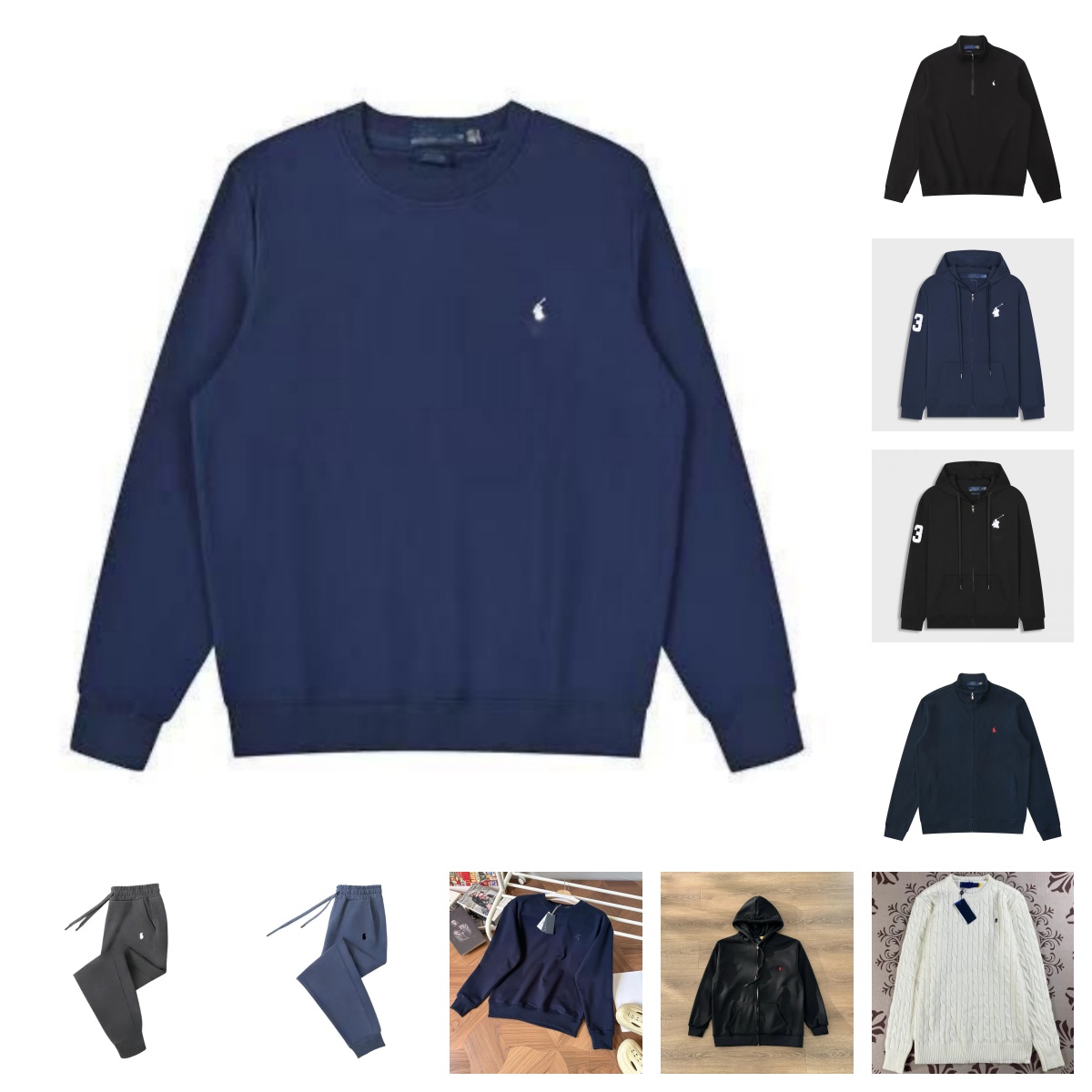 Polo designer polo hoodie mens hoodies cotton High Quality Sweatshirts pull polo sweater sweatpants zip up polos women hoodie men pullover casual co