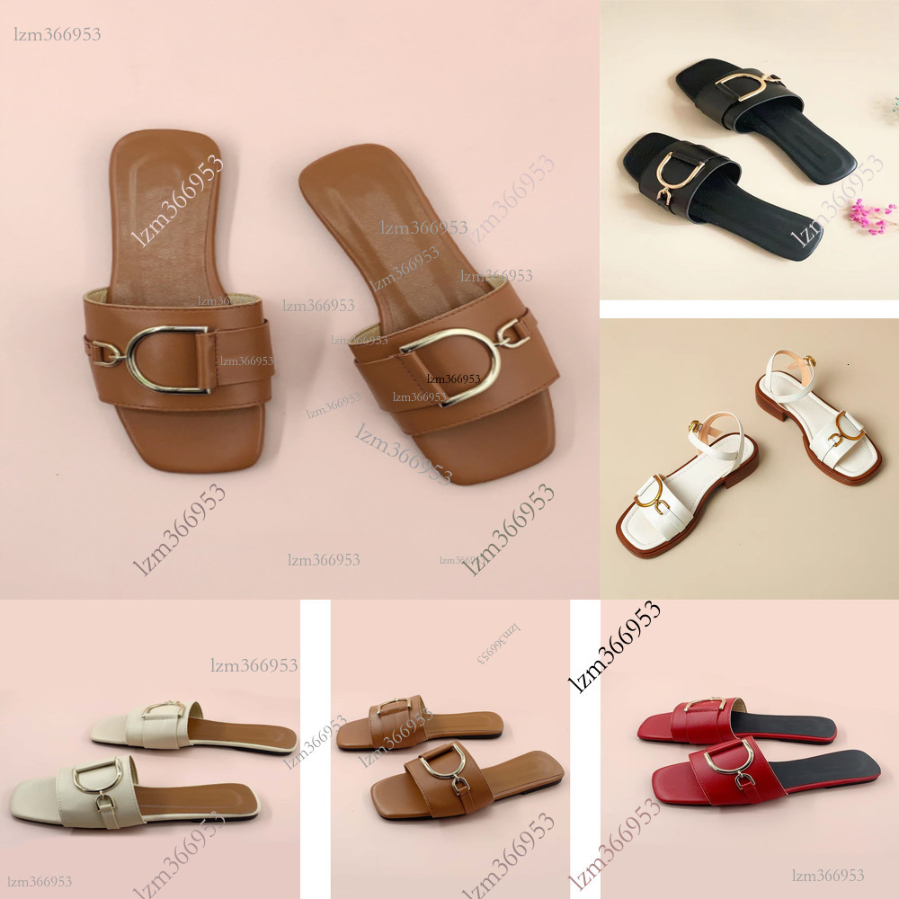 TOP Designer brand premium slippers 2026 Summer New Women's Designer Slippers Fashion Versatile Outdoor Casual Sandals Beach Shoes top 10A