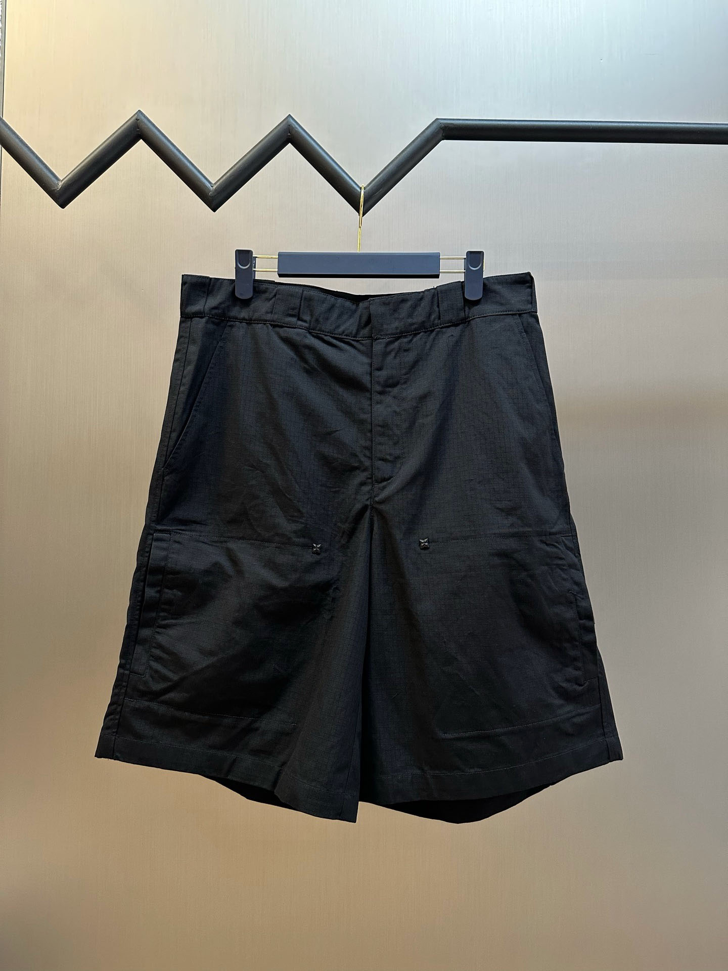 Men's Plus Size Shorts with cotton printing and embroidery,Triangle iron 100% replica of European sizeCotton shorts 433