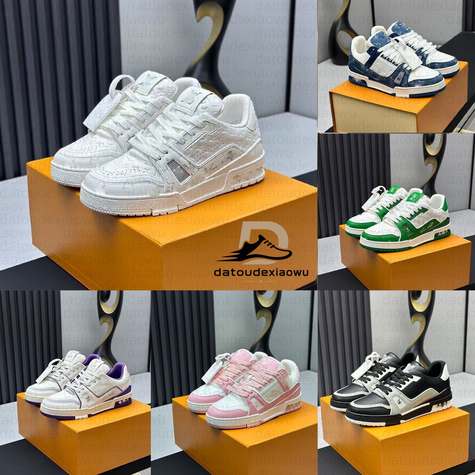 Luxurious designer fashion daily wear shoes in multiple colors comfortable men's and women's styles outdoor casual and sporty shoes Eur 36