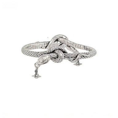 Saturn Jewelry Designer Vivienneewestwood Vivi Ennewestwood Luxury Bracelet For Woman Men Luxe Bangle Snake Bracelet Artistic And Textured Bangle Fo