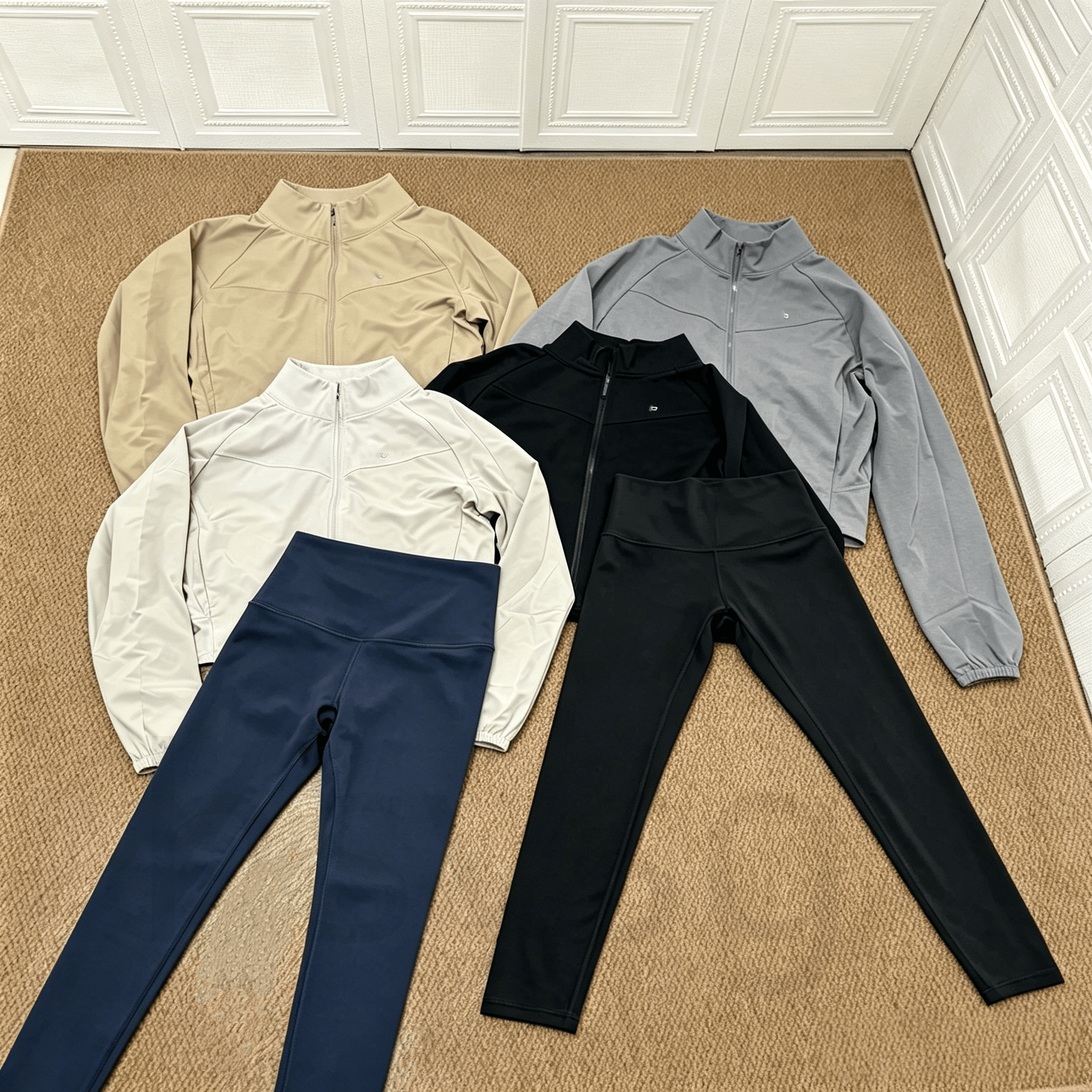 Women Yoga Aloisnneyli Jacket Sports Coat Sweatshirt Windproof Yoga Clothes Quick-drying Long Sleeve Top Zipper Fitness Cardigan-image-1075094048
