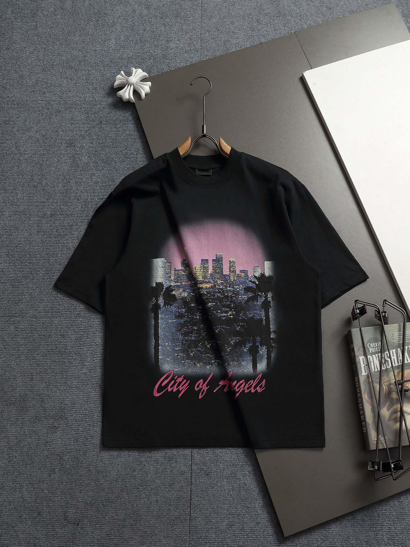26ss Mens Womens Designer T shirts Printed Fashion man T-shirt Top Quality Cotton Casual Tees Short Sleeve Luxury Hip Hop Streetwear TShirts