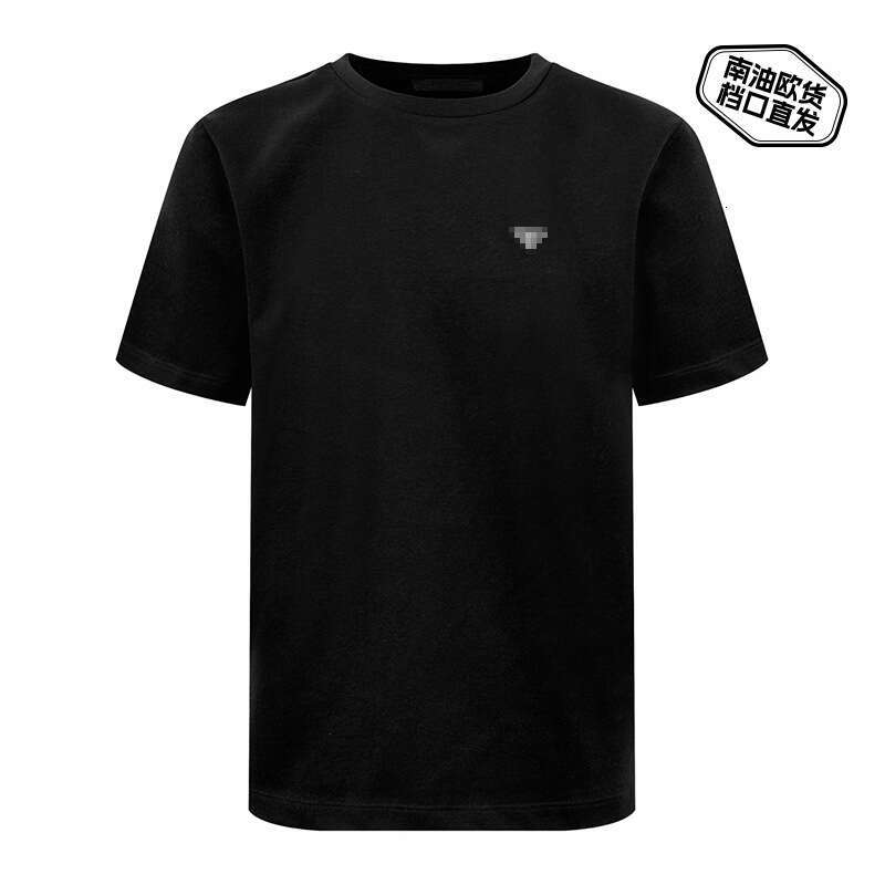 26 Spring Nanyou PRD Triangle Short Sleeve Small Logo Metal T-Shirt Fashion Versatile Unisex Pure Cotton Casual Classic