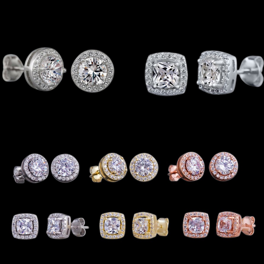diamond earrings designer for women earings moissanite earring bohemian charm beach Stainless Steel oorbellen jewelry boucle d oreille luxe earri-image-1112344055