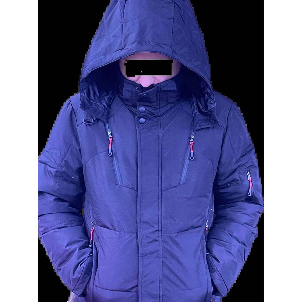 Men's White Duck down Jacket Warm Hooded Thick Puffer Casual Winter Parka High-Quality Thermal Overcoat Male Coat J260626