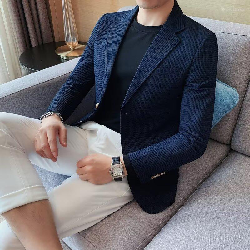 Men's Suits Suit Jacket Autumn And Winter 2026 Early Style Handsome Single West Slim-fit Business Casual