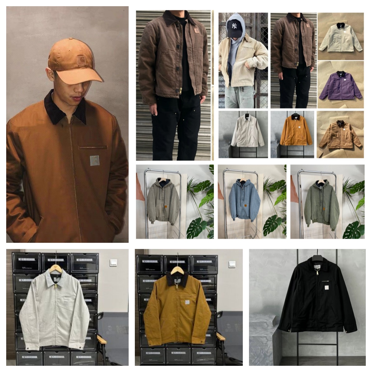 jacket designer jacket mens coats mens jackets classic vintage canvas jacket Heavy industry washed 1.5kg weight Wholesale 2 pieces discount mens jac
