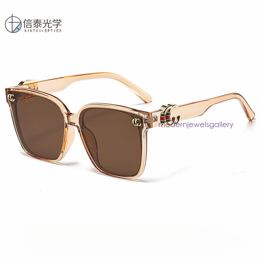 Designer for women men GG sunglasses three square frame sunglasses for women elegant fashionable trendy sunglasses ins style sun glasses