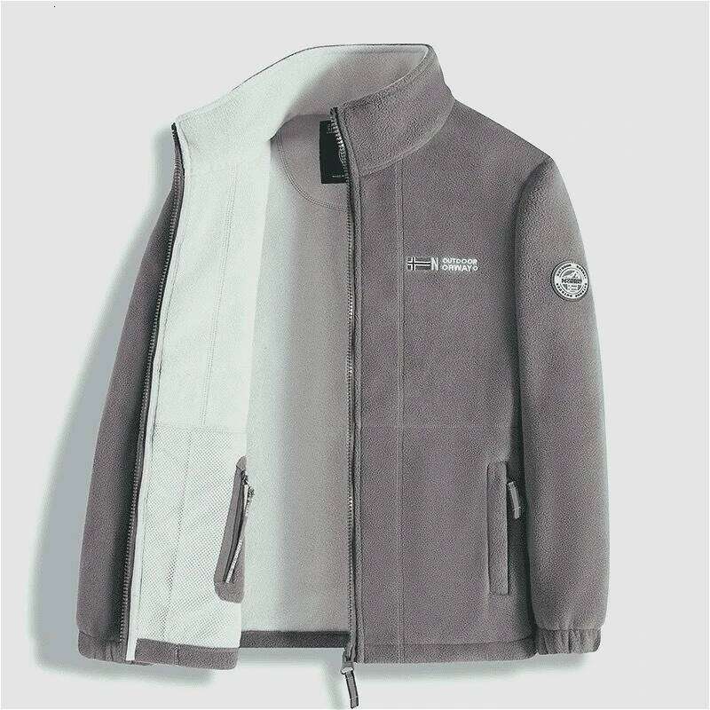 Brand New Winter Jacket For Men Thick Polar Fleece Outdoor Quality Design Warm Man Fashion Male Autumn Outwear W260626
