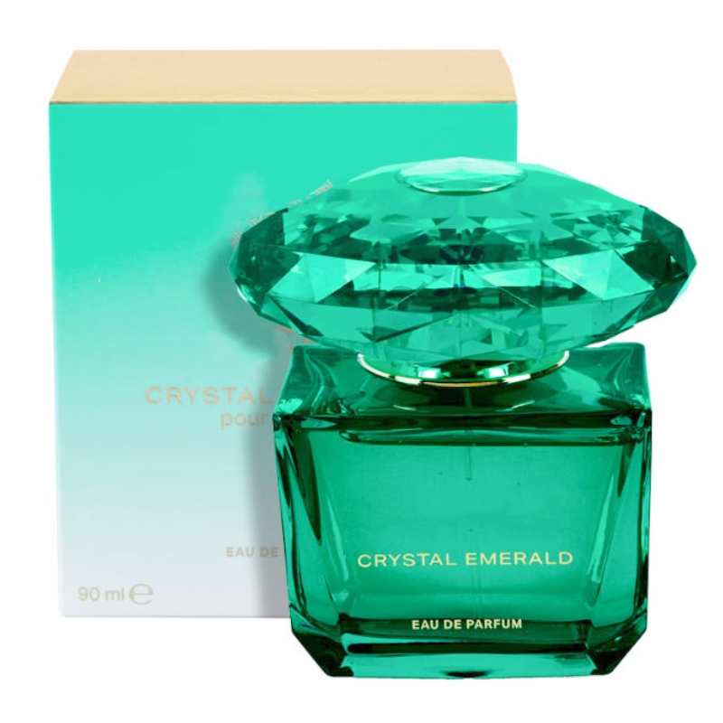 Designer Cologne Women perfume Perfumes Crystal Emerald EDP 90 ml Green Intense smell long time lasting fragrance high version quality fast ship Spr