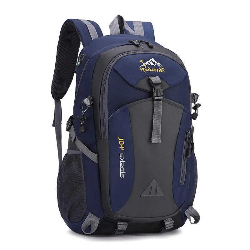 and Womens Backpack 2024 Mens New Large Capacity Bag Sports Backpack Outdoor Travel Hiking Bag M260626