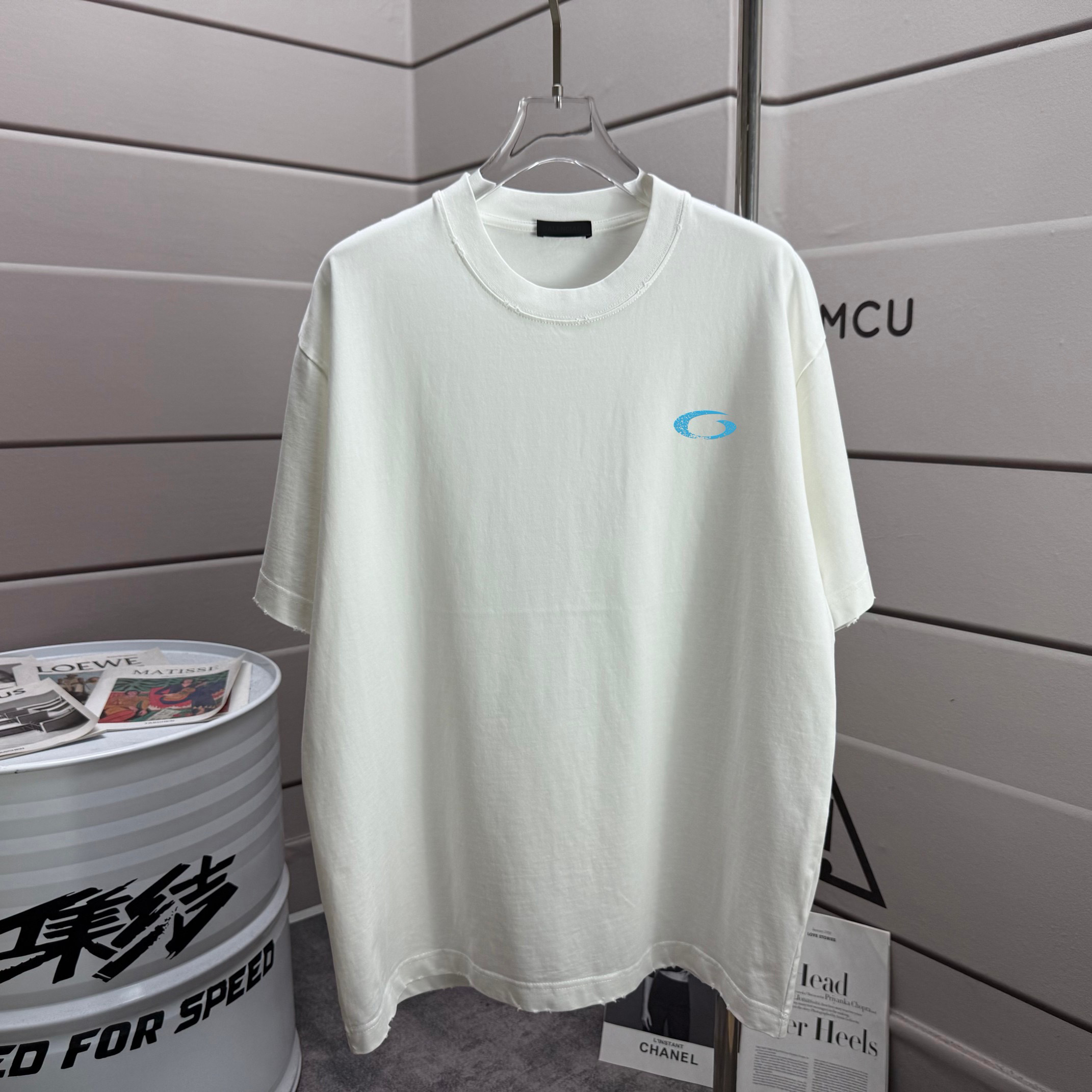 Men's Plus Tees & Polos Hip Hop Muscle Fit Curved Hem White Cotton Custom Printing Men Women T Shirt Casual Quantity Trend M-XXL 4754