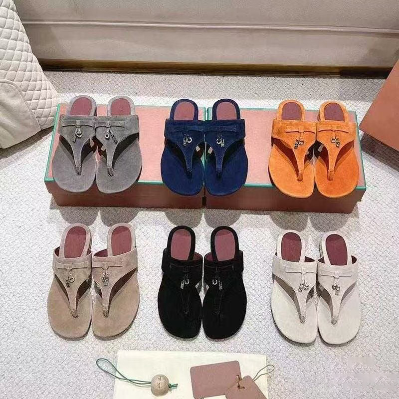 womens sandals New tazz Flat slippers Flip flops Leather slide open toe lady Summer travel Designers luxurys sandal Home slipper thong sandale shoe
