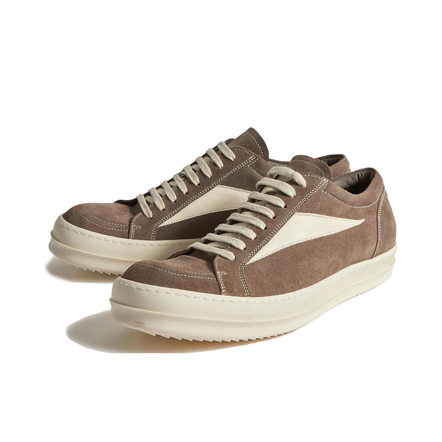 Designer Ricks Ownes Shoes Rickowen RO Bread Shell American High Street Trendy Brand Versatile Black Niche Thick-Soled Skateboard Casual New Fash-image-935645606
