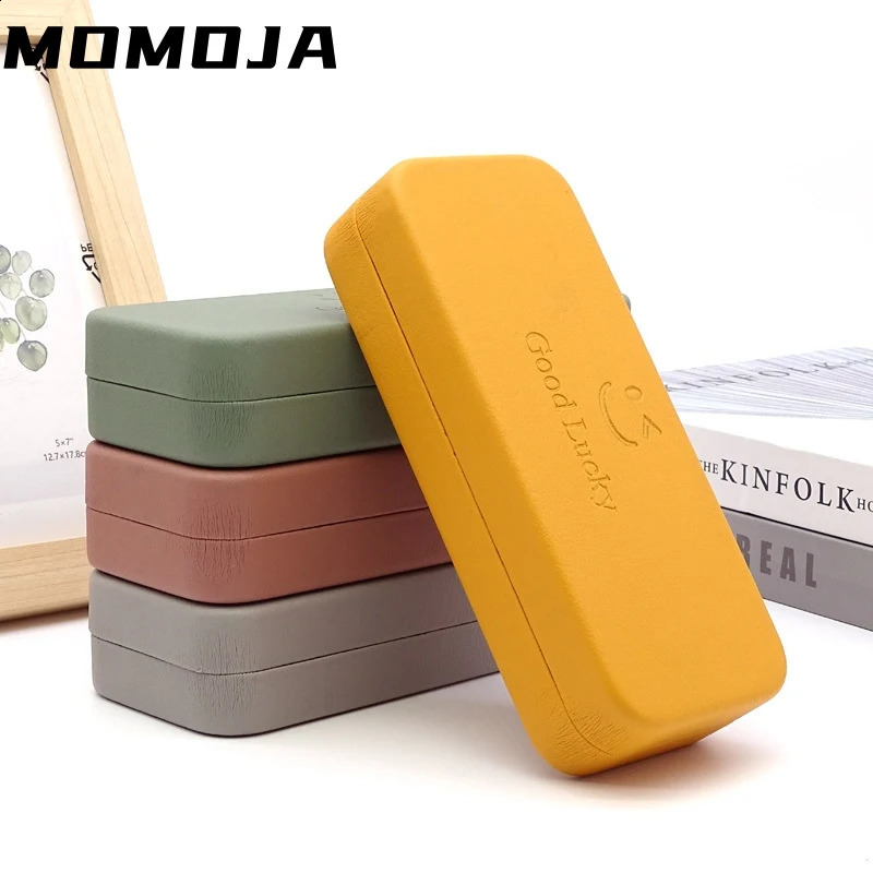 MOMOJA Fashion Trendy Glasses Box Large Size High end Square Multi Color Eyelasses Box 260625